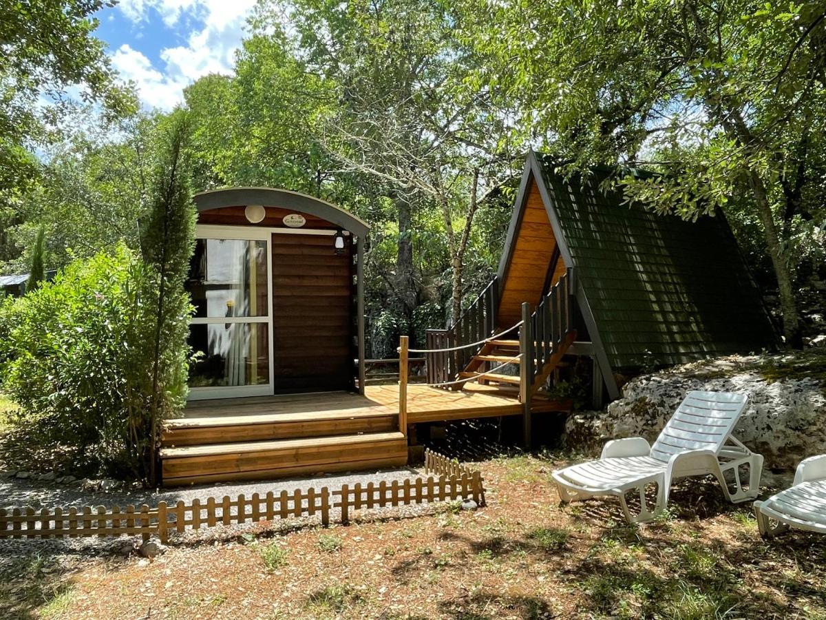 Les Chalets De Labeaume Ngoại thất bức ảnh