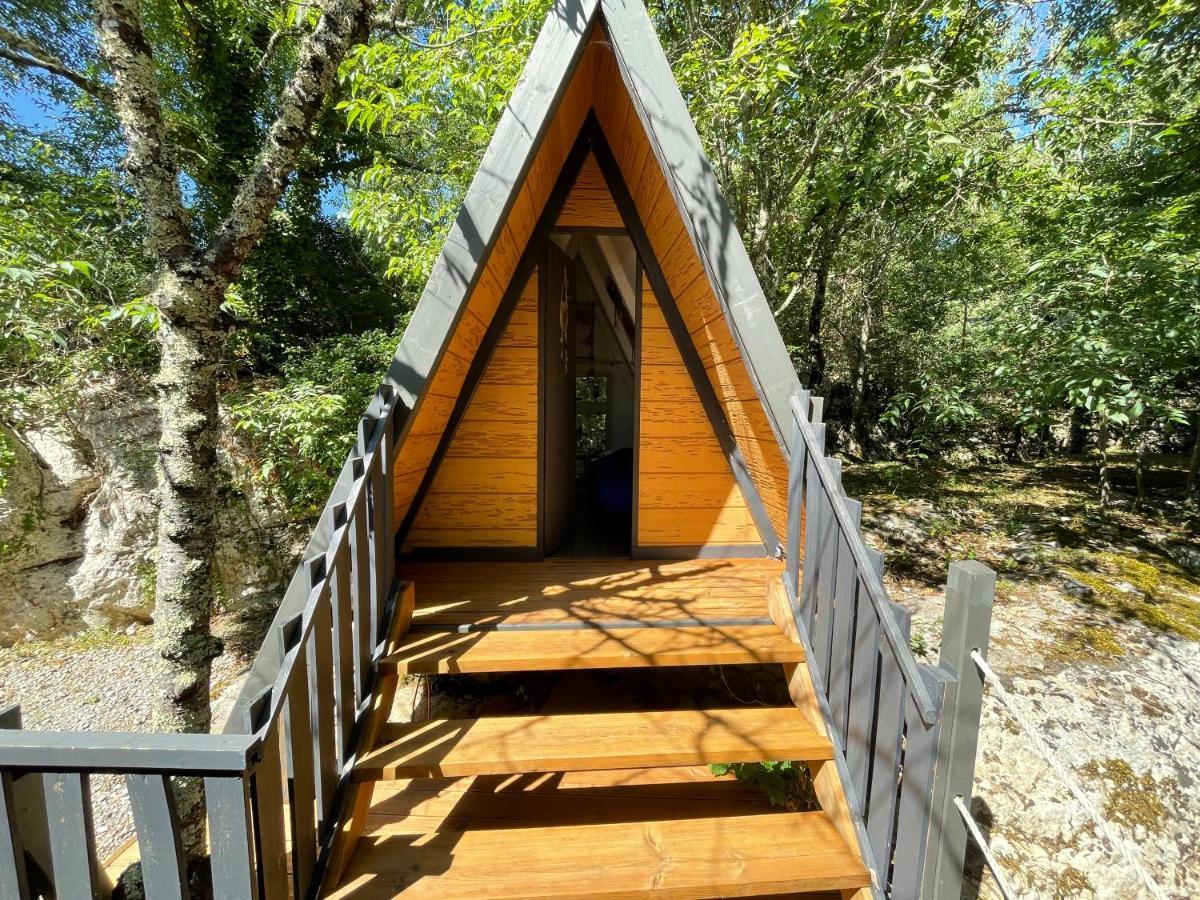 Les Chalets De Labeaume Ngoại thất bức ảnh