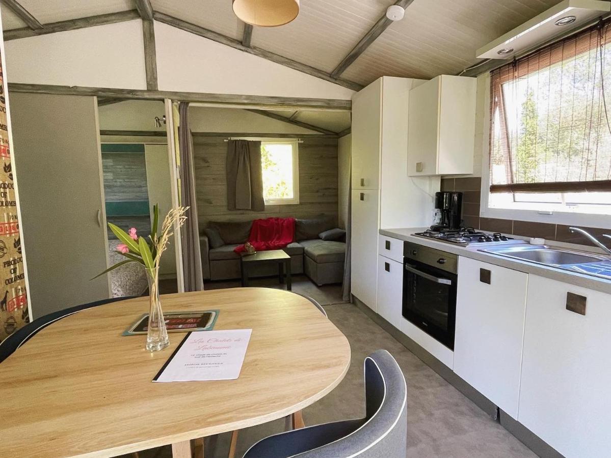 Les Chalets De Labeaume Ngoại thất bức ảnh