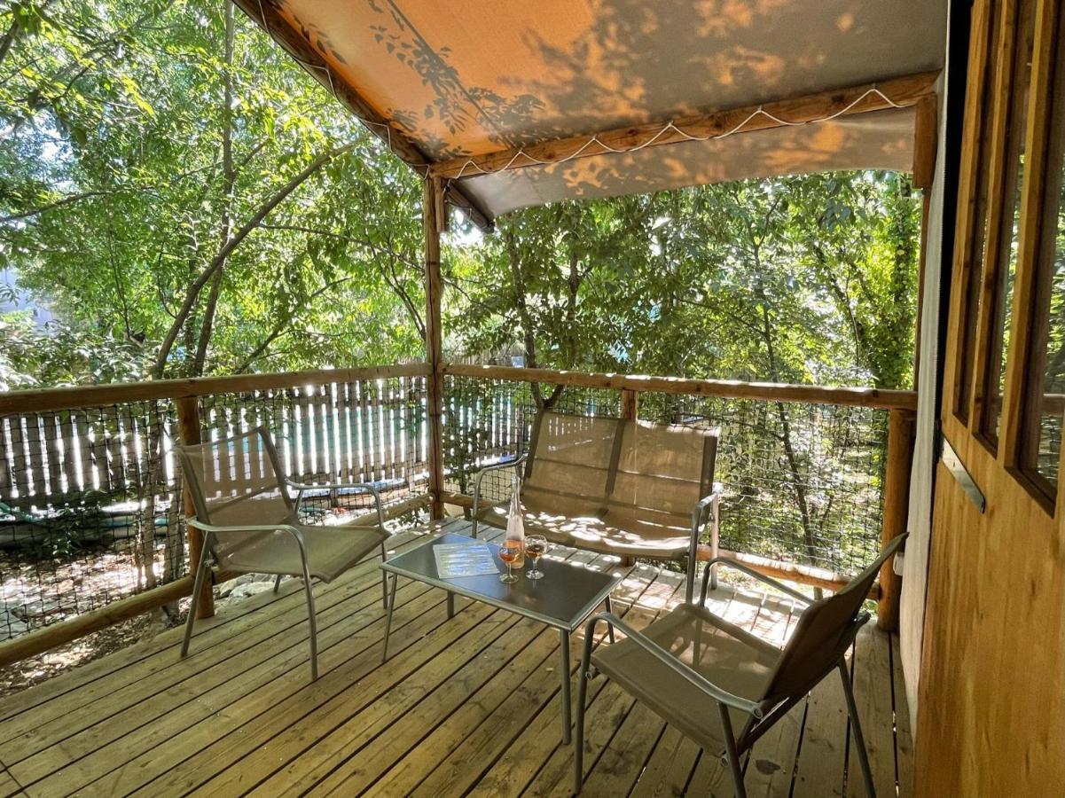 Les Chalets De Labeaume Ngoại thất bức ảnh