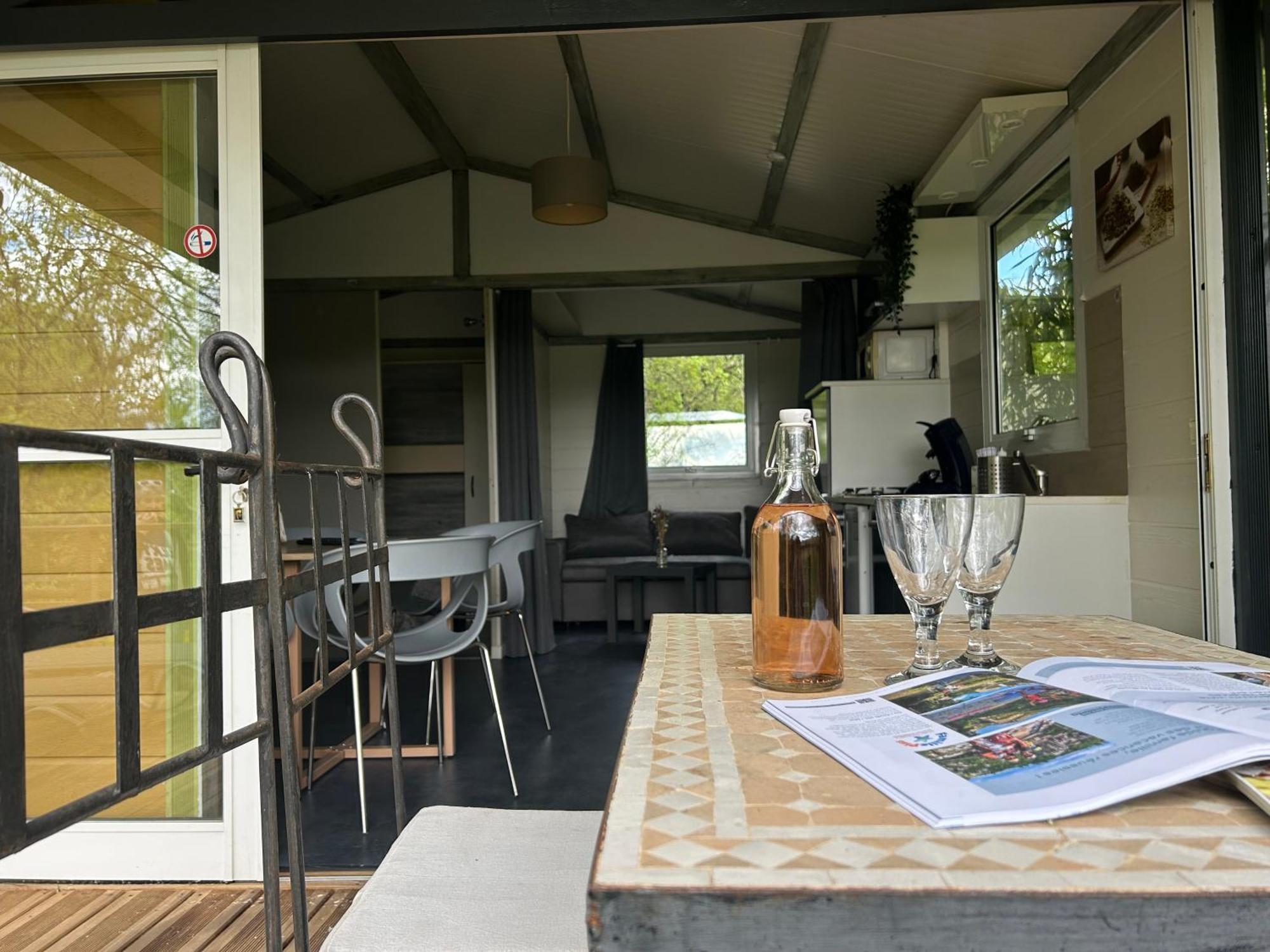 Les Chalets De Labeaume Ngoại thất bức ảnh